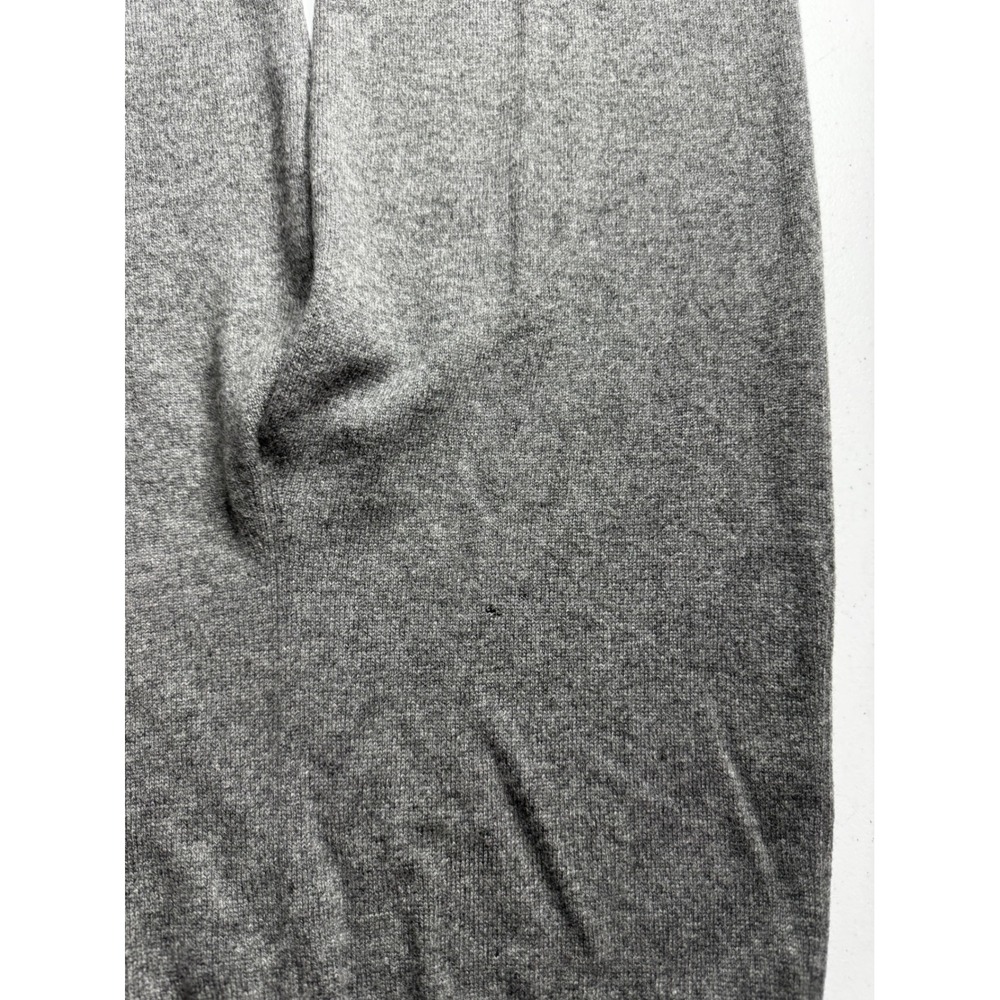 Neiman Marcus Cashmere Pants Gray Wide Leg Knit Lounge Trousers Small NEW - Picture 6 of 11